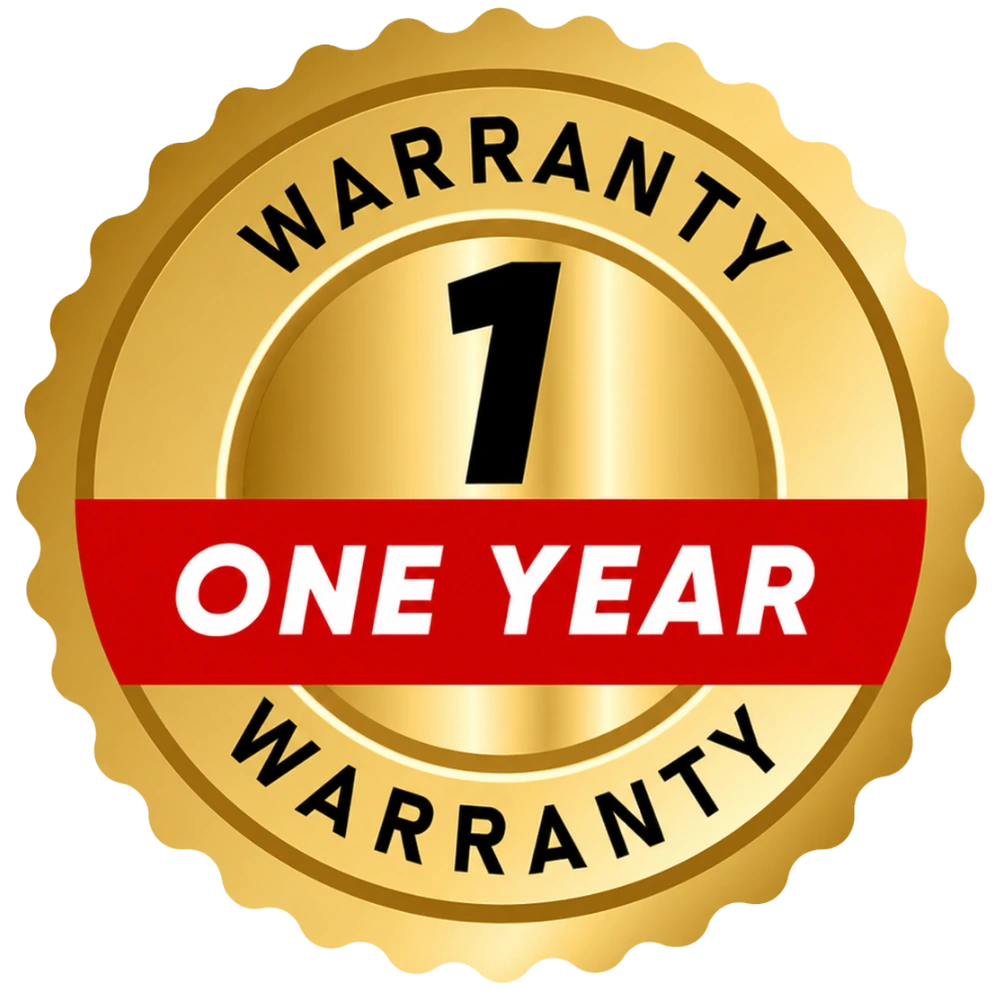 1 Year Warranty